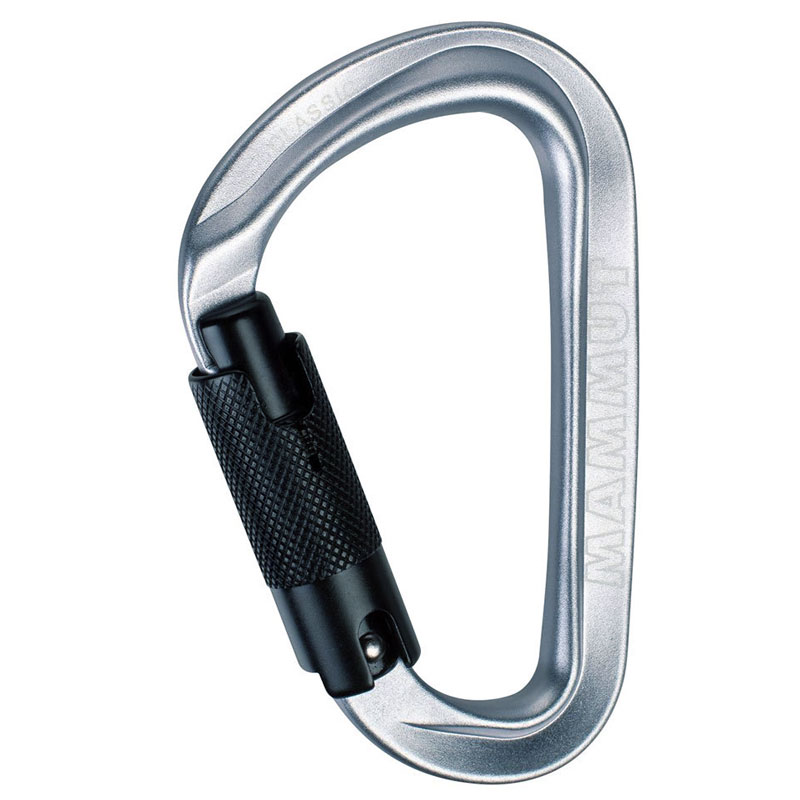 karabína MAMMUT CLASSIC HMS TwistLock PLUS Light Grey
