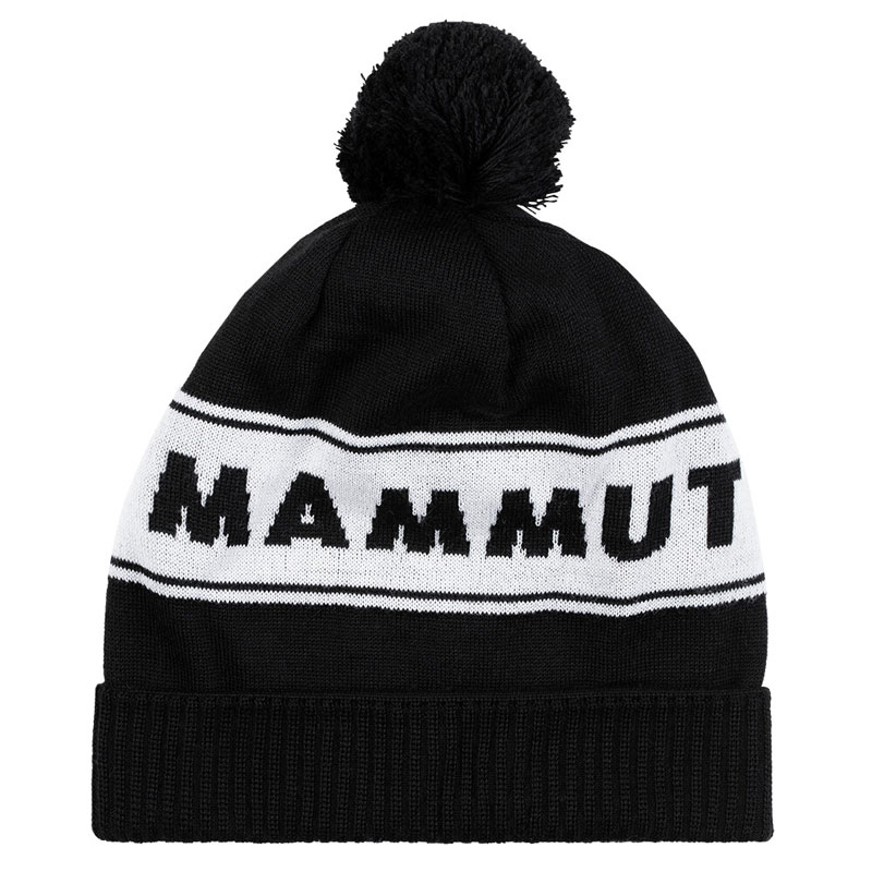 čiapka MAMMUT PEAKS Beanie Black-White