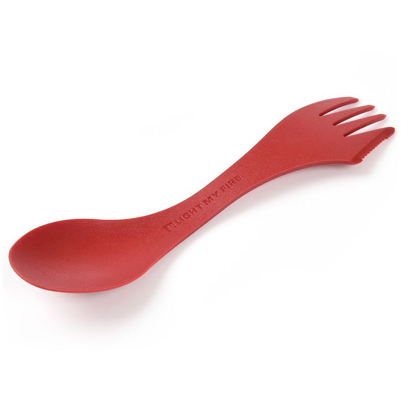 príbor LIGHT MY FIRE SPORK ORIGINAL 17cm RockyRed
