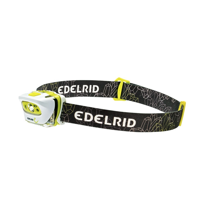 čelovka EDELRID COMETALITE Snow/Oasis 165lumens