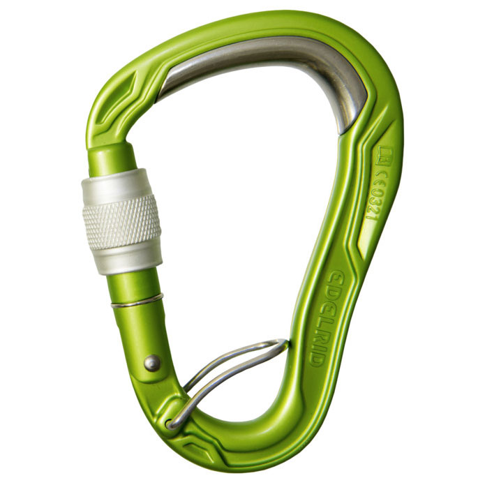 karabína EDELRID HMS Bulletproof SCREW FG Oasis