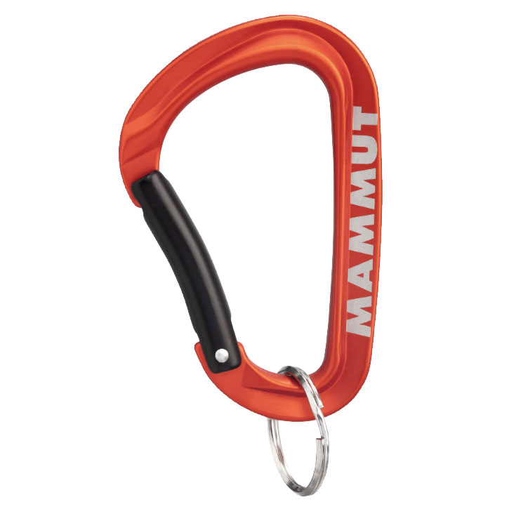 karabínka MAMMUT Mini Carabiner WORKHORSE Keylock L Orange