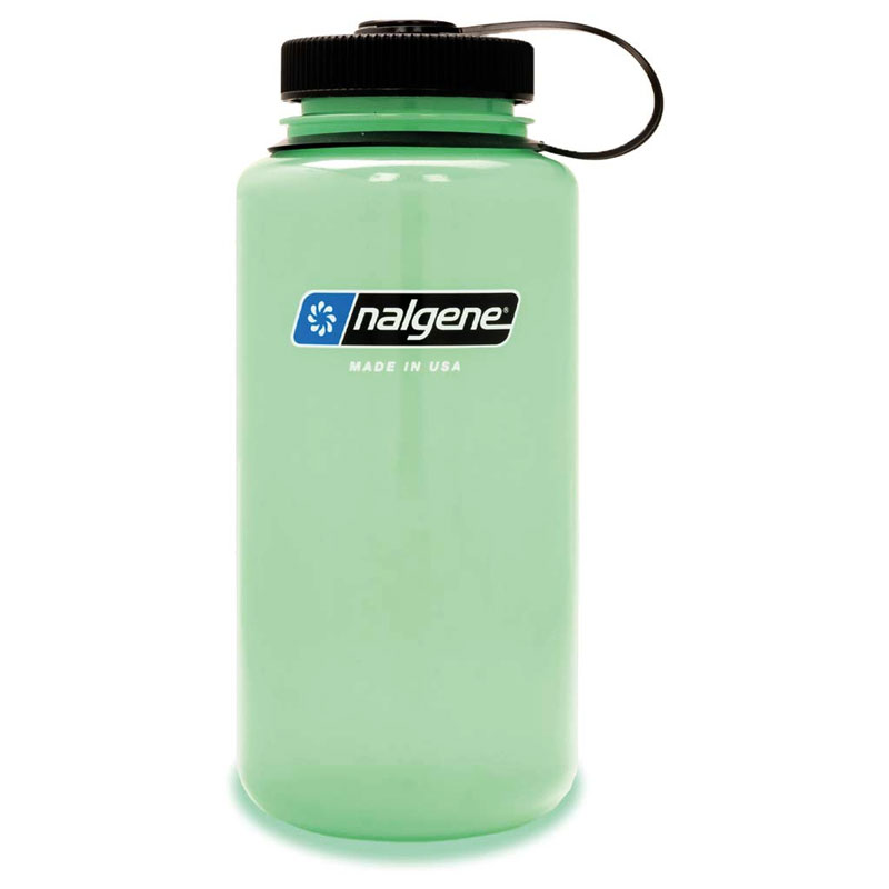 fľaša NALGENE WIDE MOUTH Sustain 1 L Glow Green