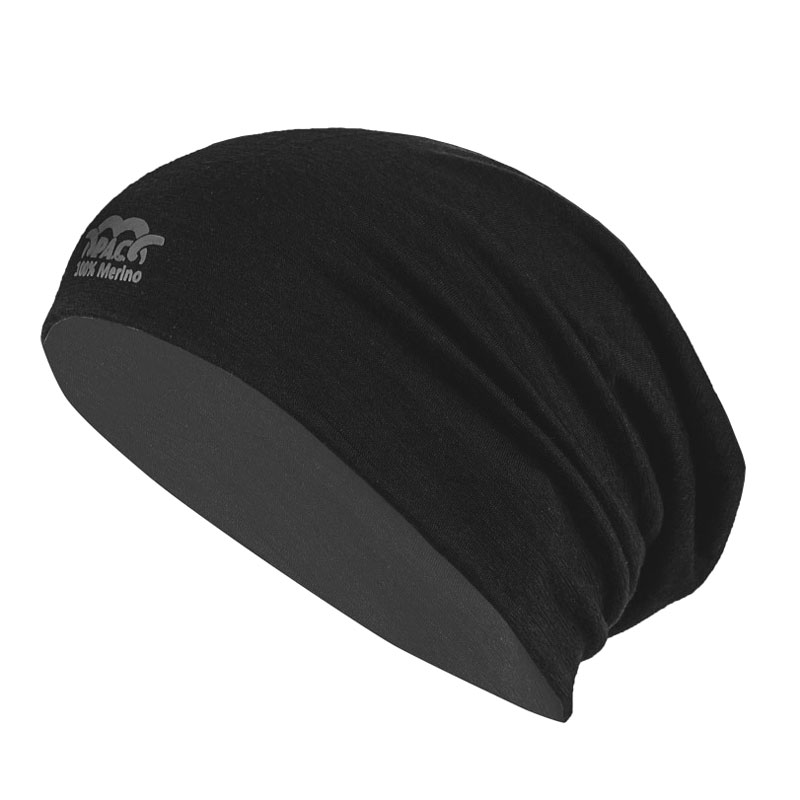 čiapka PAC MERINO BEANIE Black