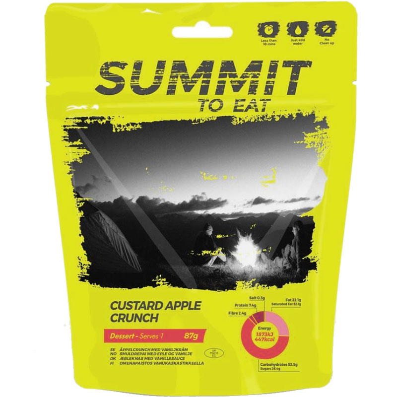 strava SUMMIT TO EAT Puding s jablkovou posýpkou 87g