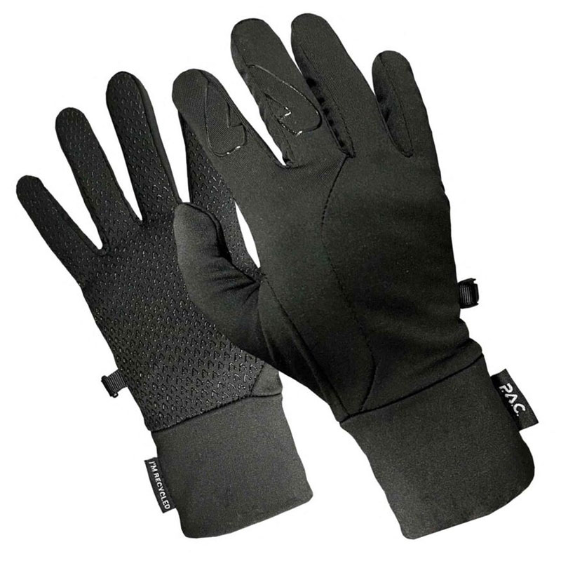 rukavice PAC GRIP GLOVE + TOUCH Black M