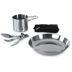 sada nádobí GSI Outdoors Glacier Stainless 1 Person Set