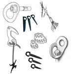 Kotvenie, plakety, skoby