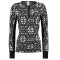 tričko KARI TRAA ELSE Long Sleeve Black