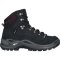 obuv LOWA Renegade GTX Mid Ws Black/Burgundy