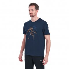 tričko MONTANE ABSTRACT T-Shirt Eclipse Blue
