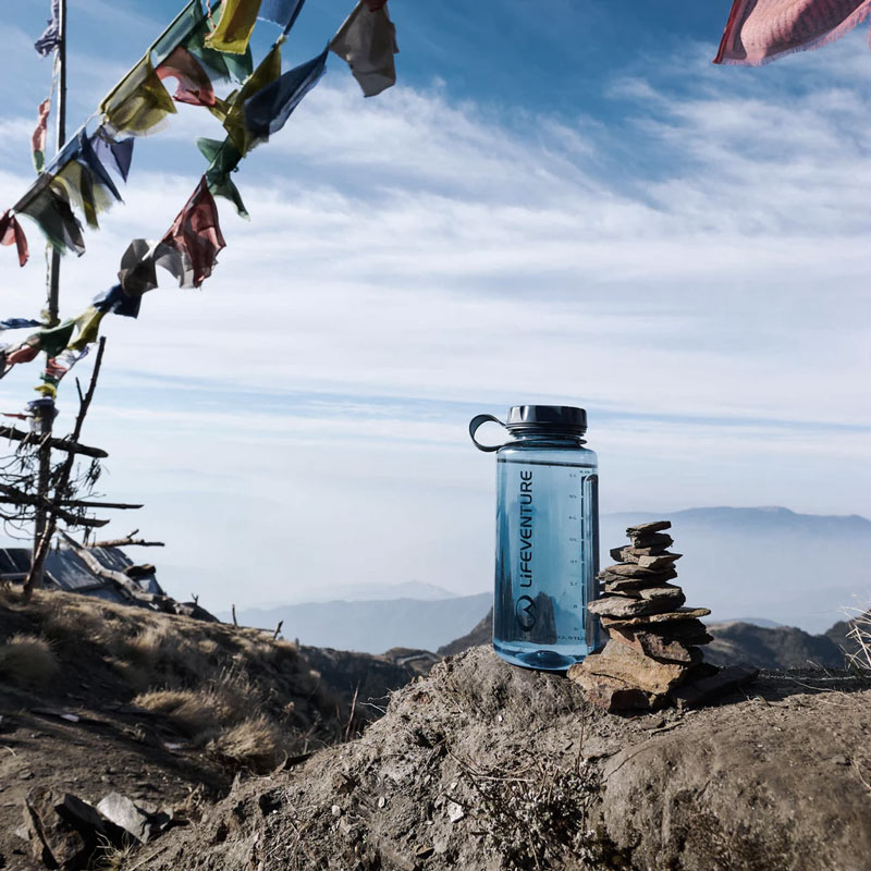 láhev LIFEVENTURE TRITAN FLASK 1 L Navy