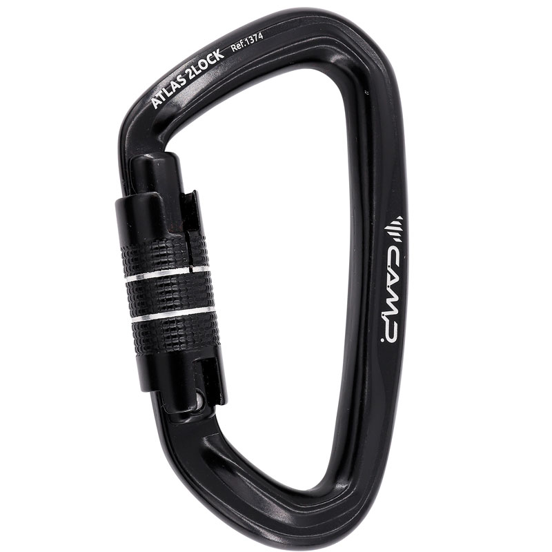 karabína CAMP ATLAS 2LOCK Black
