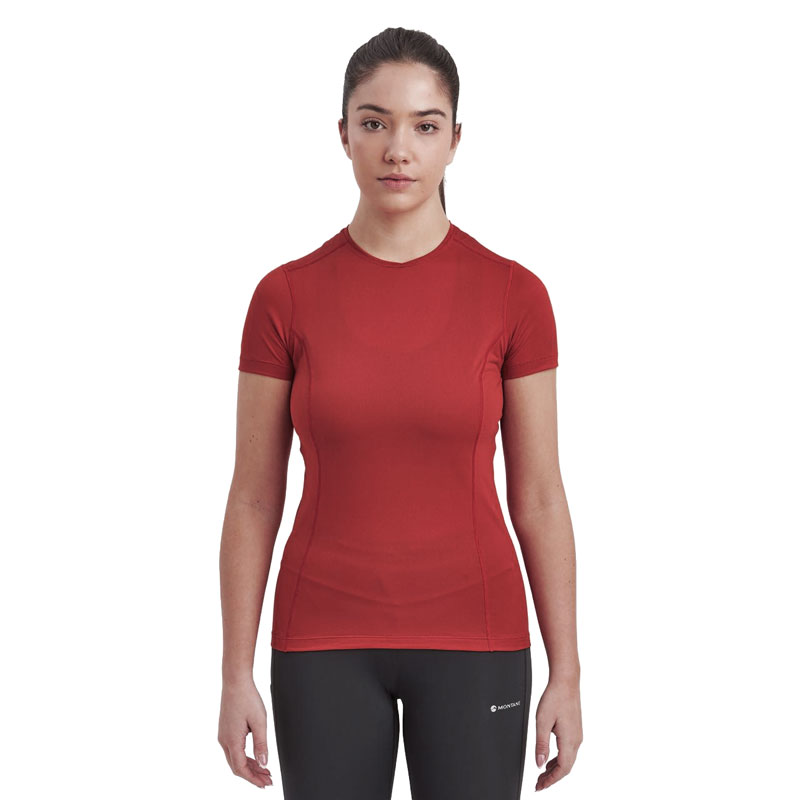 tričko MONTANE Womens DART LITE T-Shirt Saffron Red