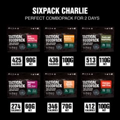 balenie TACTICAL FOODPACK SixPack CHARLIE 530g
