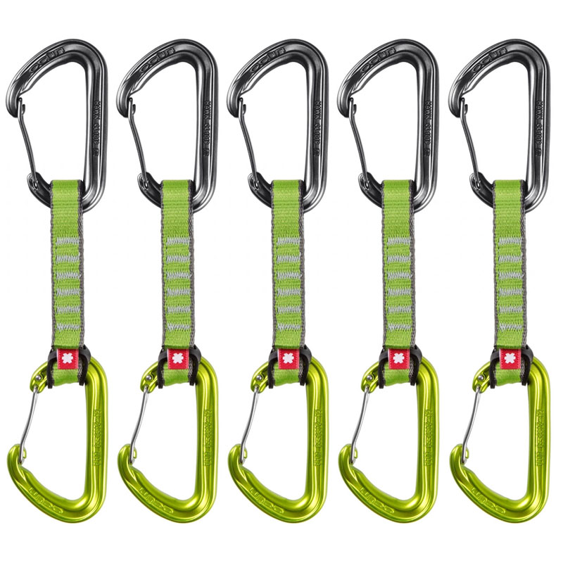 set expresiek OCÚN HAWK QD WIRE PA 16mm 10cm 5-pack Green