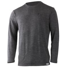 tričko s dlouhým rukávem LASTING WOLK Merino Wool 260g Men Black