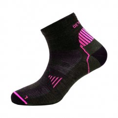 ponožky DEVOLD Running Ankle Sock Women 38-40 Dark Grey
