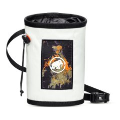 pytlík na magnézium MAMMUT GYM PRINT Chalk Bag White
