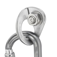 nýt s plaketou PETZL COEUR Bolt Steel 10mm