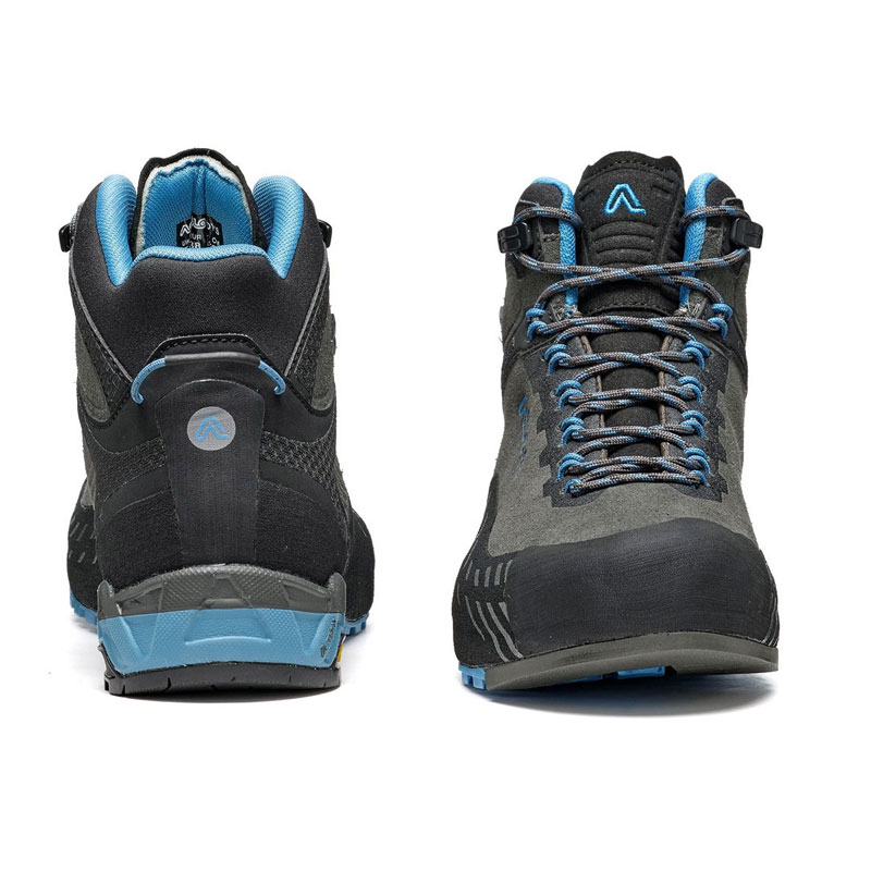 obuv ASOLO ELDO MID LTH GV ML Graphite/Blue Moon
