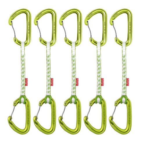 set expresiek OCÚN HAWK QD WIRE DYN 8mm 15cm 5-pack Green