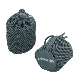 uterák PINGUIN MICRO TOWEL LOGO Grey M (40x80cm)