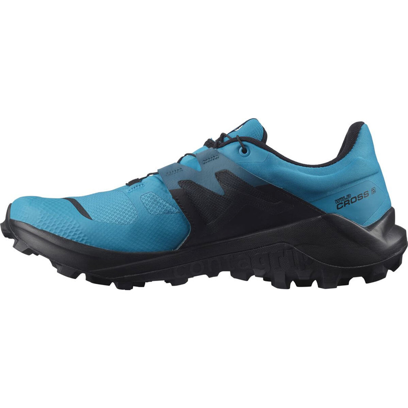 boty SALOMON WILDCROSS 2 GTX Barrier Reef/Black/Mallard Blue