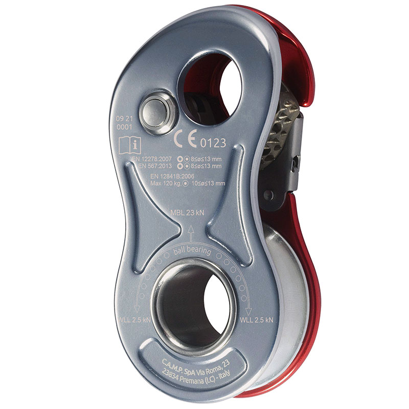 samoblokovacia kladka CAMP TURBOLOCK Red