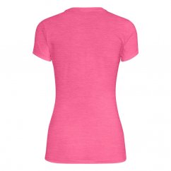 tričko SALEWA SOLID DRY W T-Shirt Calypso Coral Melange