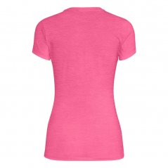 tričko SALEWA SOLID DRY W T-Shirt Calypso Coral Melange