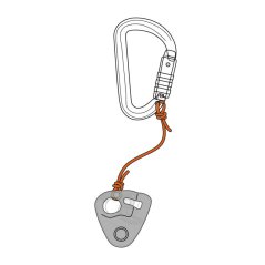 kladka PETZL NANO Traxion Orange