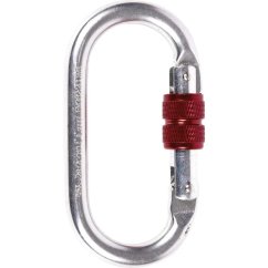 ocelová karabina CAMP STEEL OVAL STANDARD LOCK