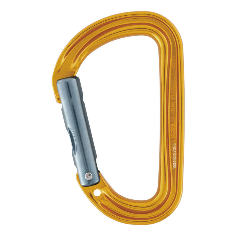karabina PETZL SM´D WALL Yellow