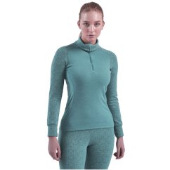 tričko DEVOLD DUO ACTIVE MERINO 205 Zip Neck Woman Moon
