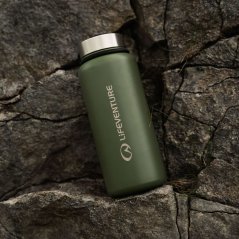 termofľaša LIFEVENTURE Stainless Steel FLASK 1L Matt Khaki