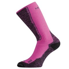 ponožky LASTING WSM 489 Pink M (38-41)