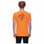 tričko MAMMUT MASSONE T-Shirt Men Crag Dark Tangerine