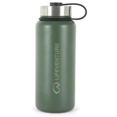 termofľaša LIFEVENTURE Stainless Steel FLASK 1L Matt Khaki