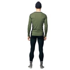 tričko DEVOLD LAUPAREN Merino 190 Shirt Man Ink/Lichen/Black