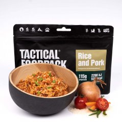 jedlo TACTICAL FOODPACK ryža s bravčovým mäsom 115g