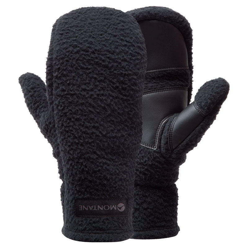 rukavice MONTANE CHONOS FLEECE MITTENS Black S