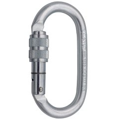 ocelová karabina CAMP STEEL OVAL PRO LOCK