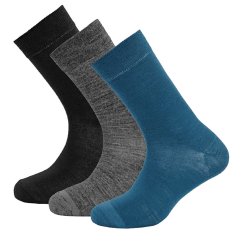 ponožky DEVOLD DAILY LIGHT Sock 3PK 41-46 Flood Mix