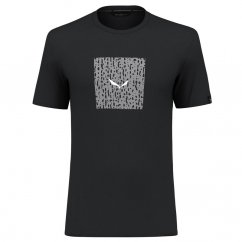 tričko SALEWA PURE BOX DRY M T-Shirt Black Out