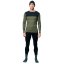 tričko DEVOLD LAUPAREN Merino 190 Shirt Man Ink/Lichen/Black