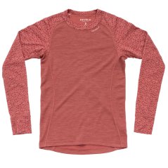triko DEVOLD DUO ACTIVE MERINO 205 SHIRT Woman Marsala