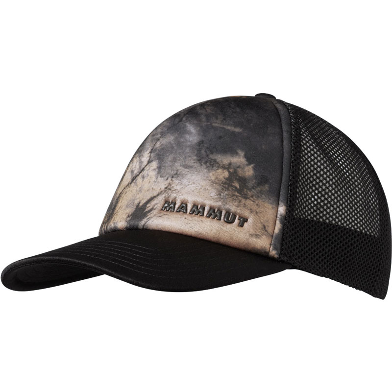 kšiltovka MAMMUT CRAG CAP SENDER Black-White S-M