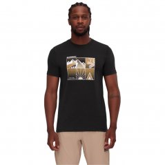 tričko MAMMUT CORE T-Shirt Men Outdoor Black