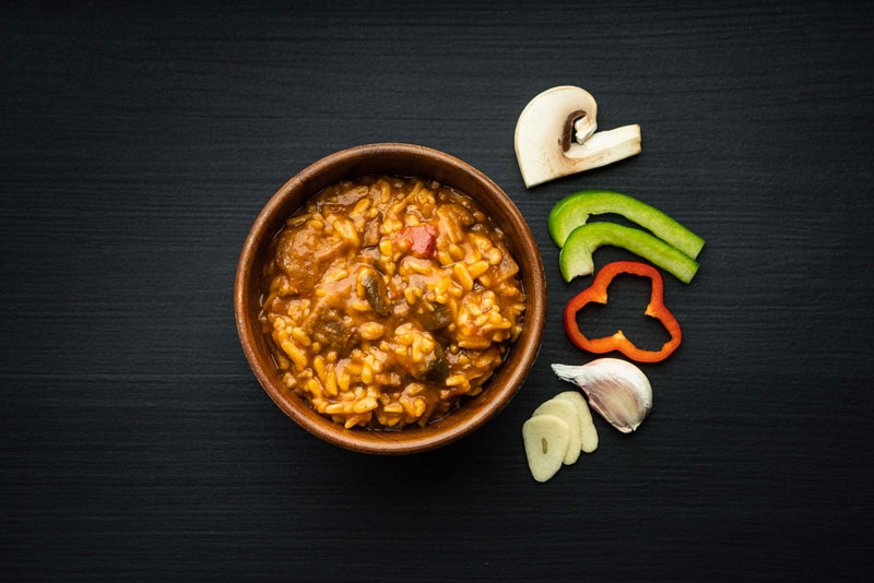 jedlo REAL TURMAT Hovädzie s ryžou 128g